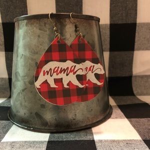 MaMa Bear Earrings $12